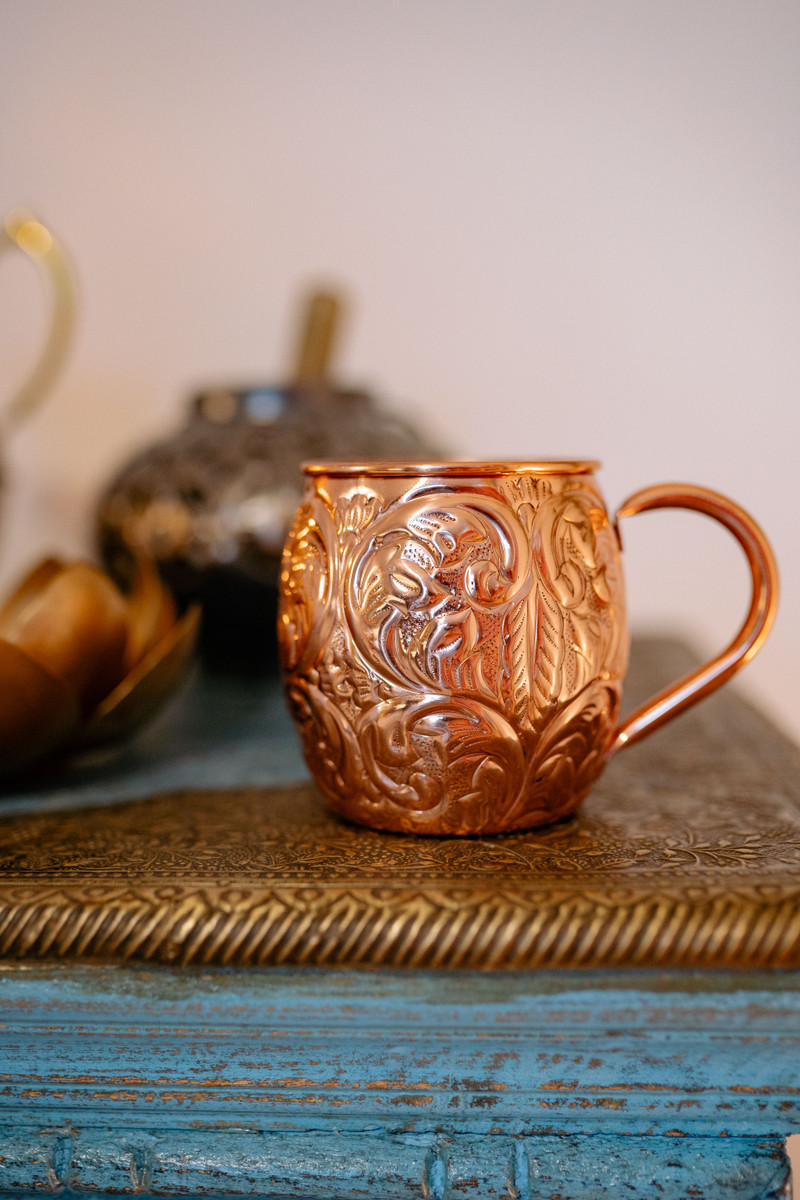 Hammered Copper Mug